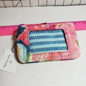 Vera Bradley Zip Id Case Super Bloom New with Tags No Lanyard
